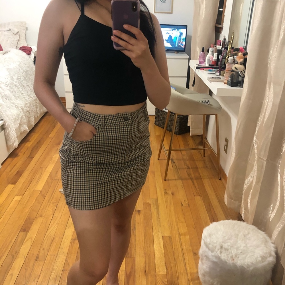 Plaid skirt